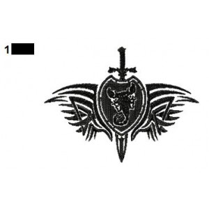 Scorpion Tattoo Embroidery Design 19